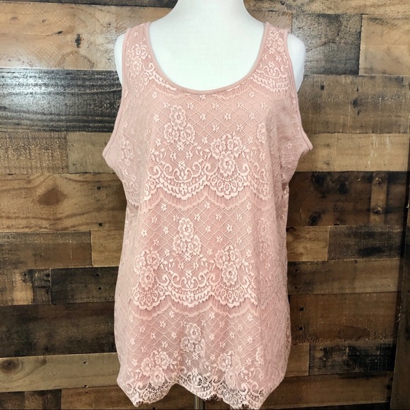 Maurices Lace Tank Size XXL